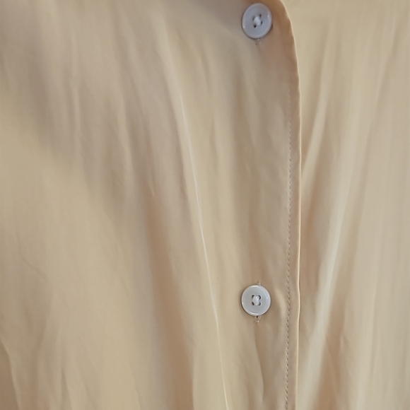 Uniqlo long sleeve maxi shirt dress M - Picture 6 of 9